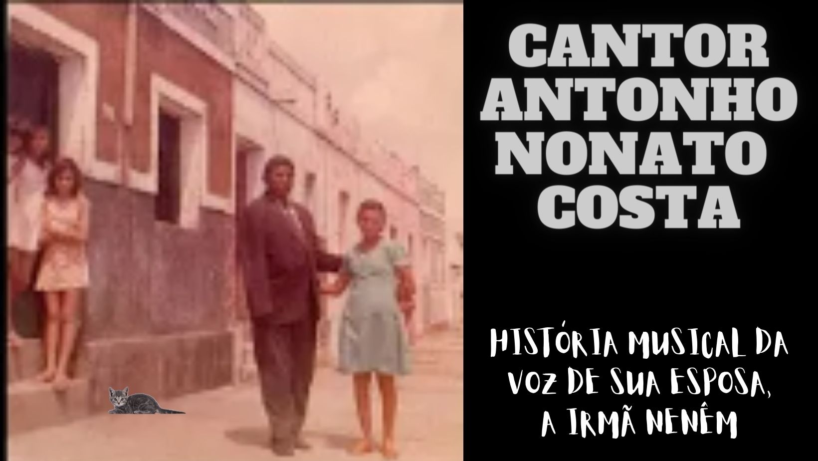 Ele ao lado de sua esposa, irmã Nenêm, em Maracanaú - Ceará.