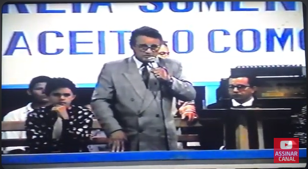 O VÍDEO ANTIGO QUE MAIS RELEMBRA O SAUDOSO PASTOR ANTONIO FILHO