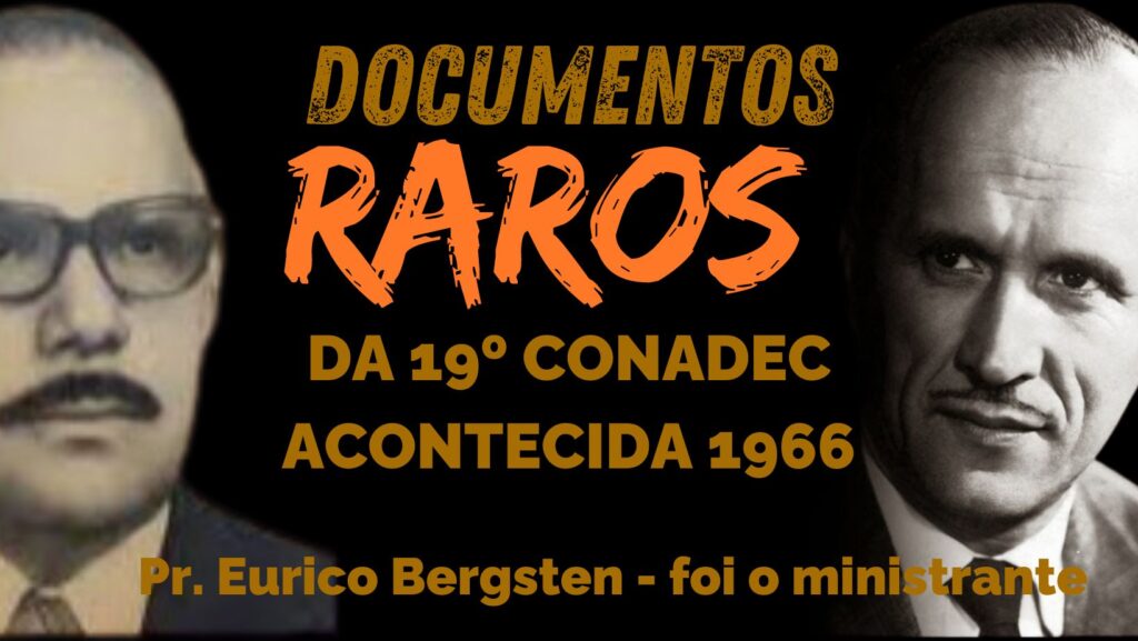 MAIS UMA CONVENÇÃO ACONTECEU EM 1966