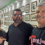 Edilson Ferraço, irmão Dedé e historiador Carlos Castro