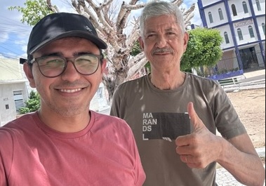 Historiador Carlos Castro e Dr. Davi Bezerra